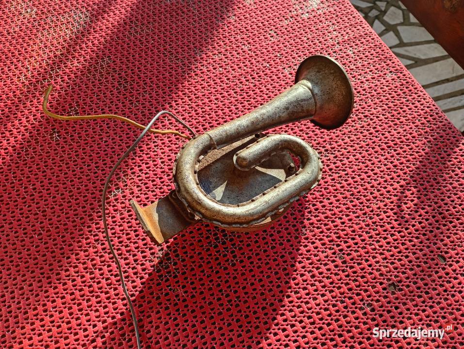 Klakson trąbka Warszawa Żuk Nysa z czasów PRLu Żywiec sprzedam