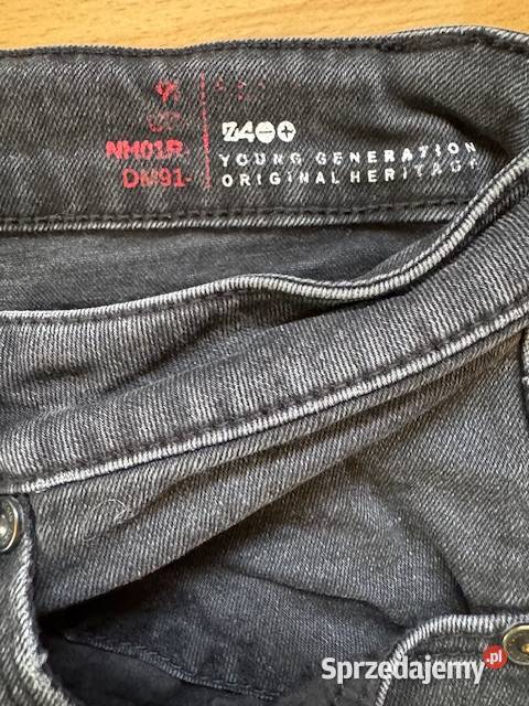 Jeansy męskie 3232 Carry czarne bawełna ze Częstochowa
