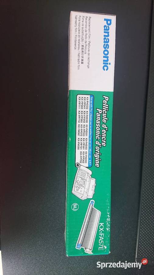 Folia kopiująca do telefaksu Panasonic KXFA57E Warszawa