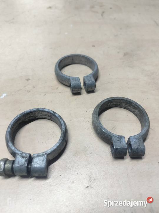 Aluminiowe opaski gaźnika WFM WSK łódzkie Łubno