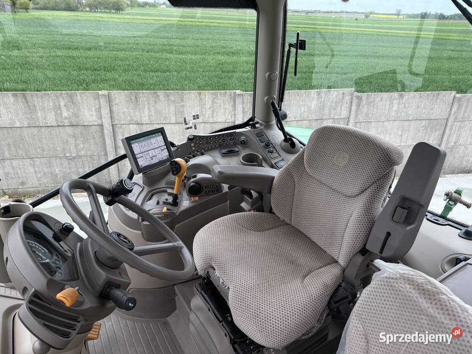 John Deere 6145R 1300h Salon Polska Stan idealny John Deere Piotrków Trybunalski