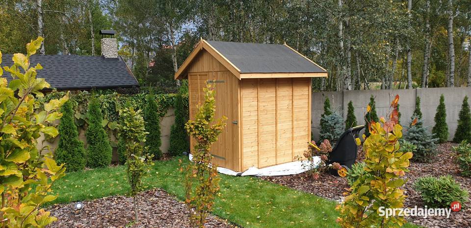 Domek ogrodowy narzędziowy drewniany Zimnowoda