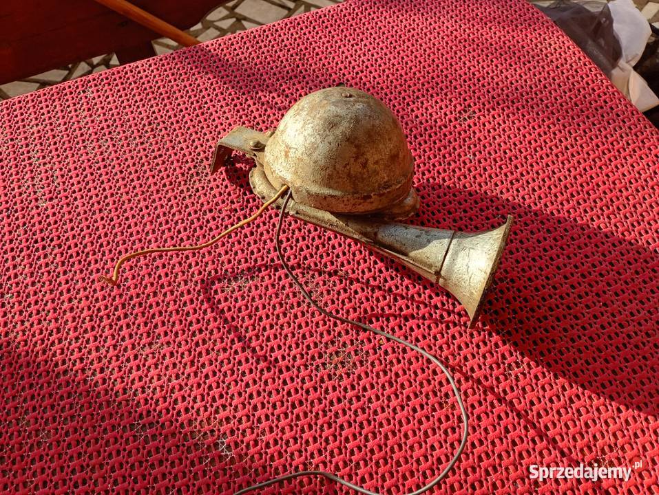 Klakson trąbka Warszawa Żuk Nysa z czasów PRLu osobowe śląskie Żywiec sprzedam