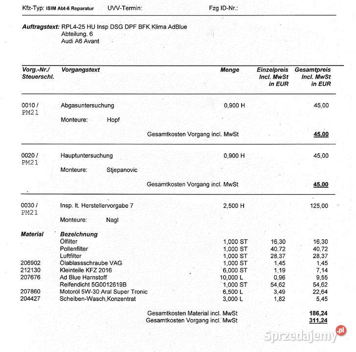 Audi A6C7 quattroWebasto dobrze wypasiona nieuszkodzony zachodniopomorskie