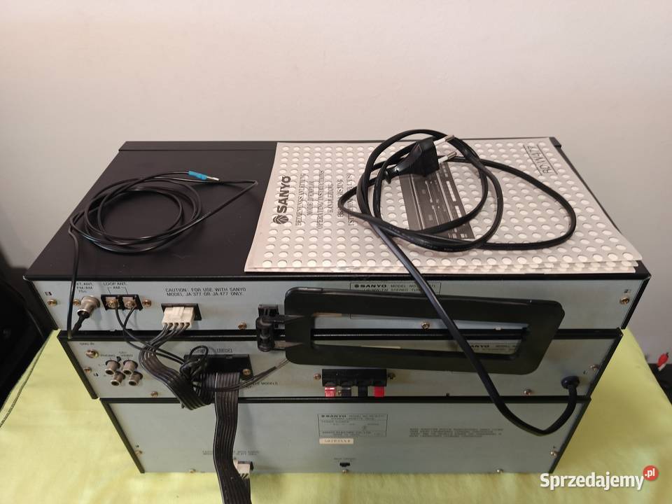 Zestaw Vintage SANYO pomorskie Gdynia