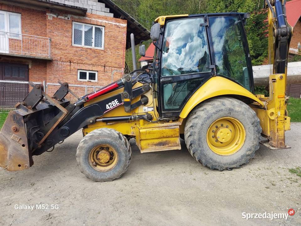 Cat 428E Koparko ładowarka Caterpillar Limanowa