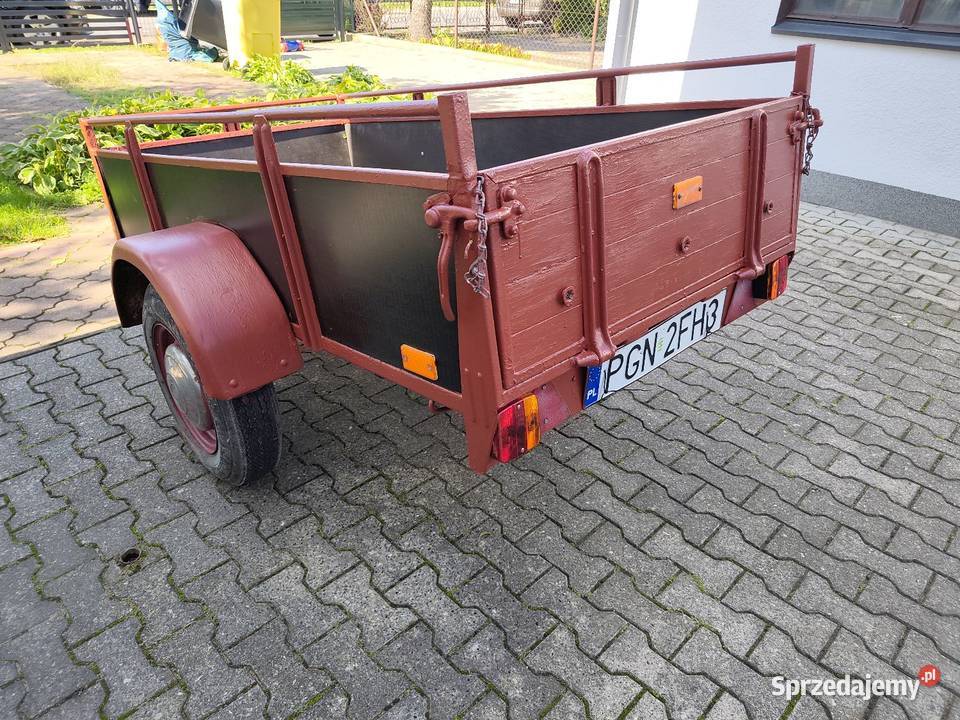 Sprzedam przyczepkę zarejestrowana sprzedam
