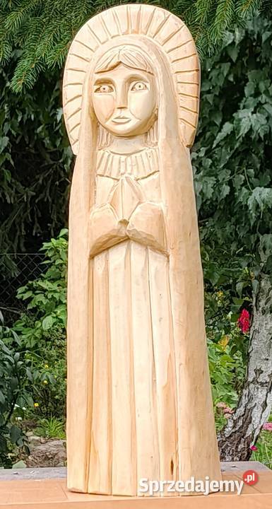 Maryja Matka Boża rzeźba ludowa Gniezno sprzedam