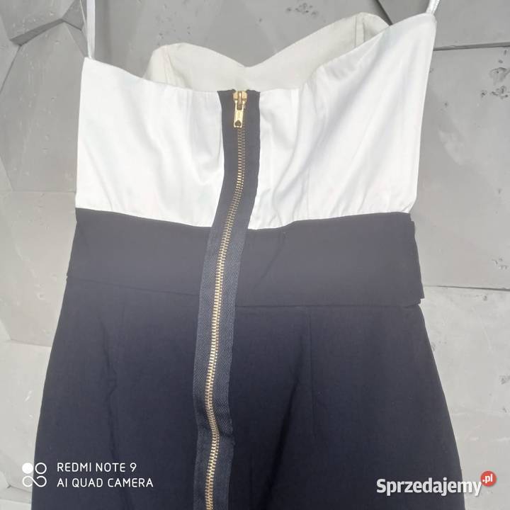 Sukienka tuba białagranat 36 Ołówkowa  Lubartów