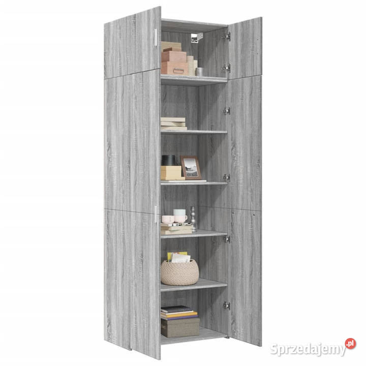 Szafka szary dąb sonoma 80x425x225 WM3281355 mazowieckie Warszawa