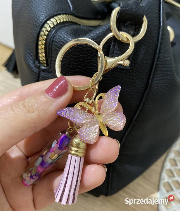 Brelok do torebki i do kluczy z literką I Dla kobiet Kielce