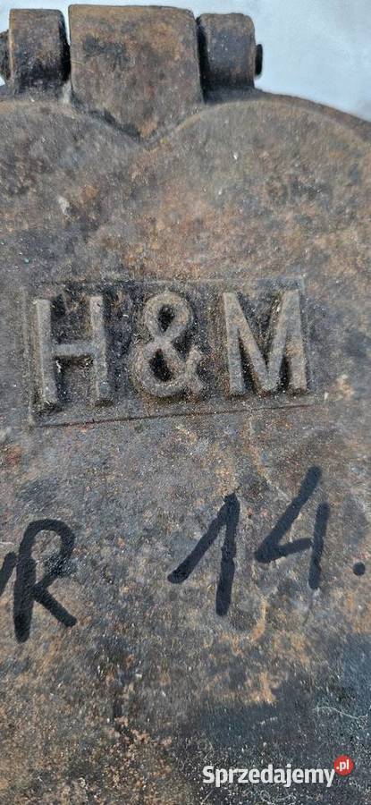 14Ładny stanPrzedwojenna żeliwna gofrownica Barlinek sprzedam