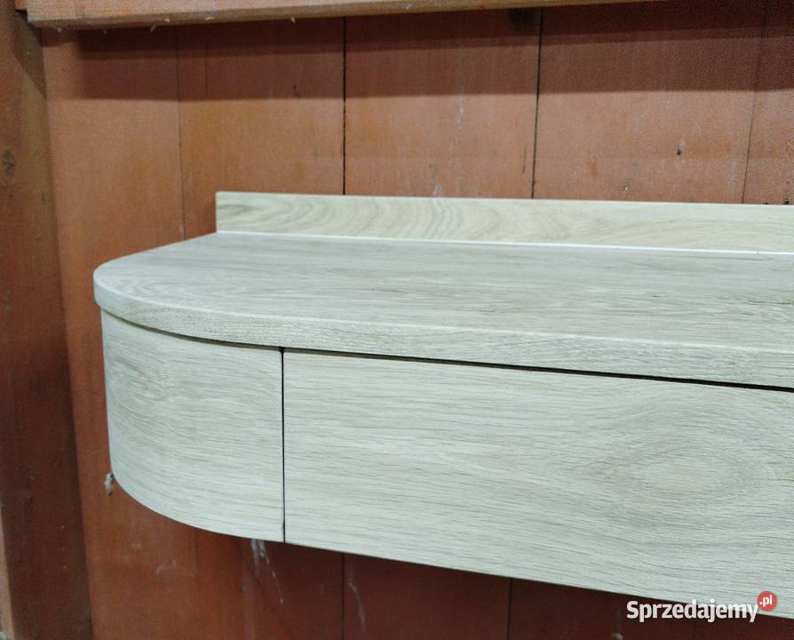 Toaletka konsola z drewna dębowego 17cm Postolice