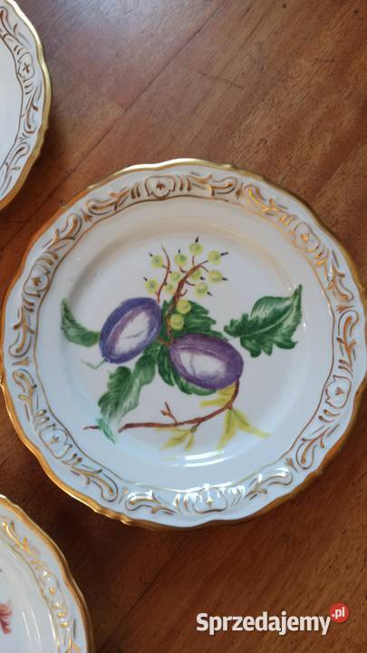 Przepiękne ręcznie malowane owoce Biała Gdańsk