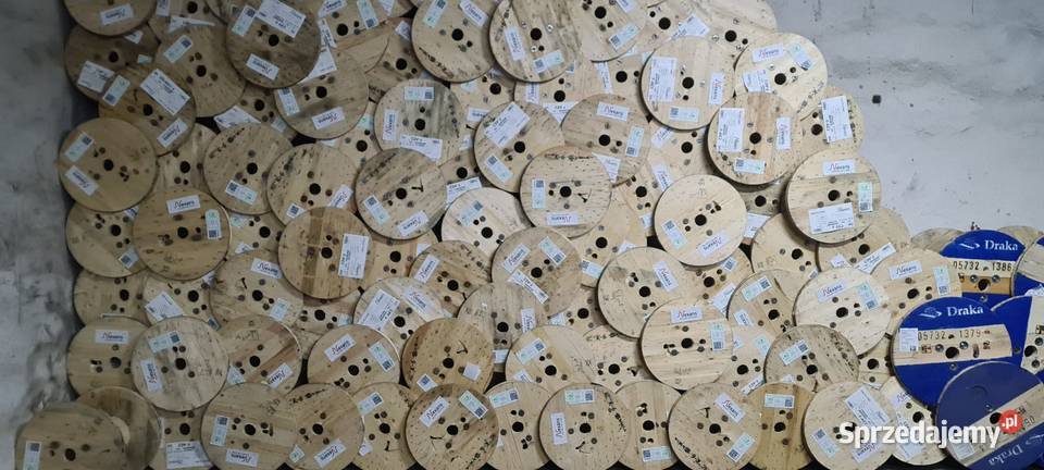 Szpula drewniana twarde drewno stolik kawowy 70 Chojnice