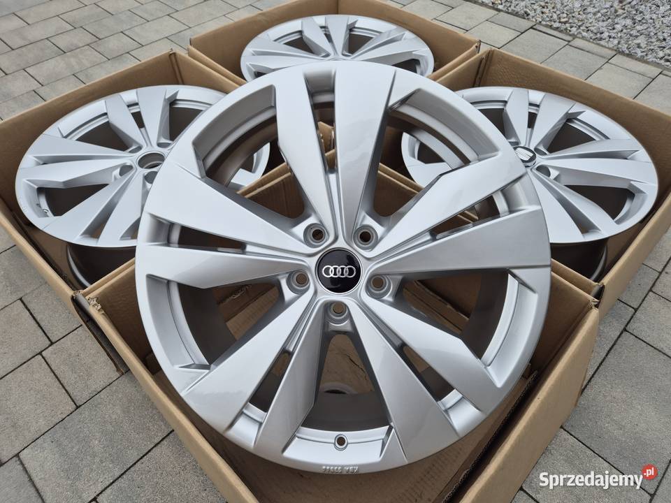 Felgi 19 5x112 Maxion OEM VW Audi Skoda Srebrne Samochodowe Żory sprzedam