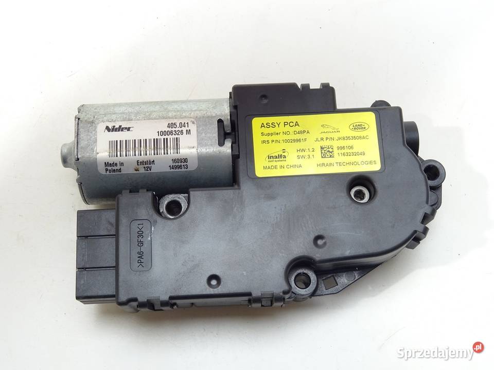 SILNICZEK SZYBERDACHU JAGUAR FPACE JK8353508AC