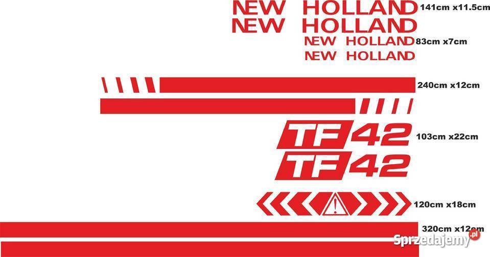 naklejki holland tf42 Jeżewo