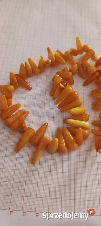 Naszyjnik Bursztyn Vintage Amber podlaskie