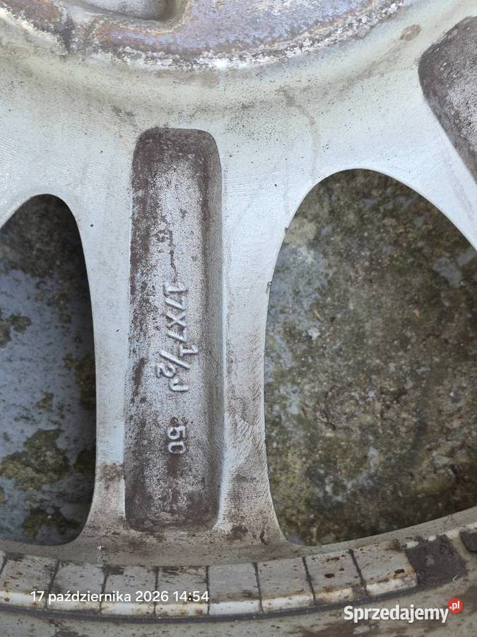 Felgi Mazda Kia Hyundai 17 75J ET50 5x1143 otwór Potok Wielki