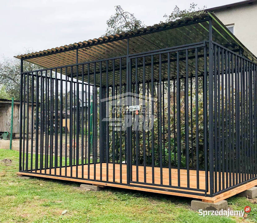 Kojec Psów 3x25m Drewniana podłoga GP399 Dla psów