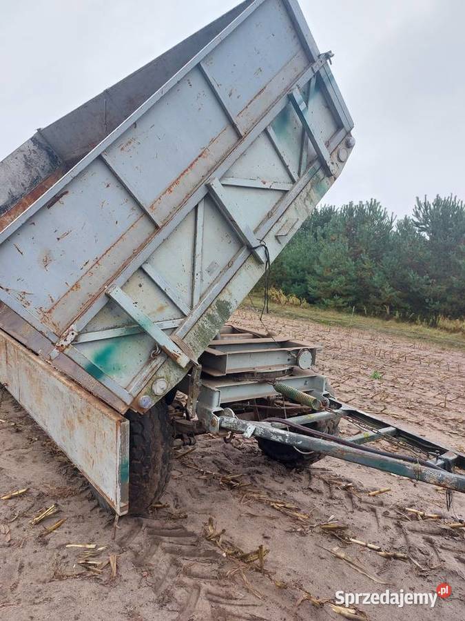 Przyczepa HW 6011 6t bss 9t Ifa Maszyny rolnicze Bełdów