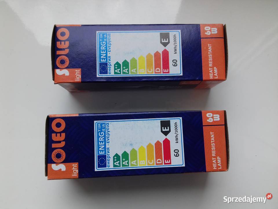 Żarówka wolframowa E14 60W Soleo w pudełku kolor Bydgoszcz