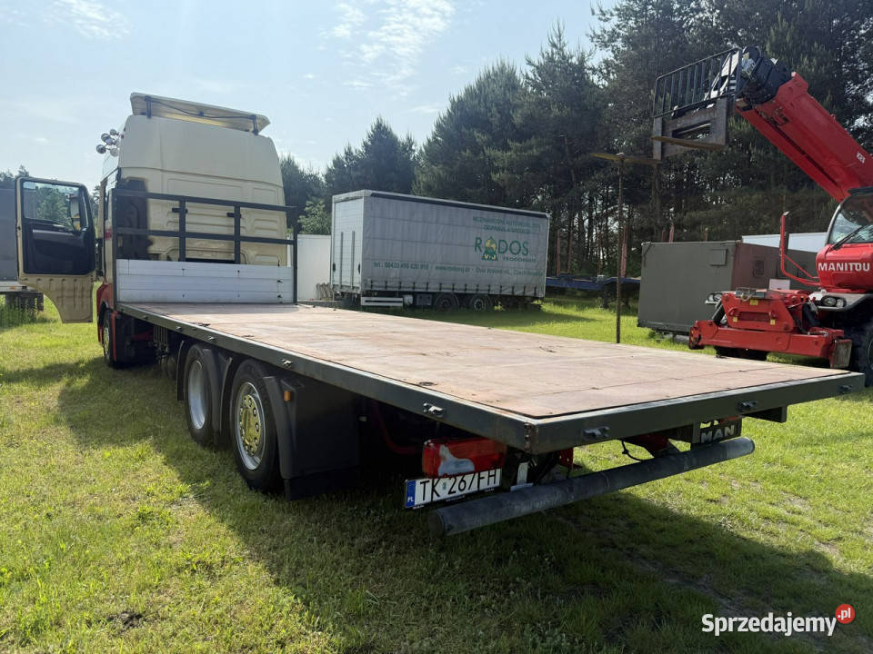 MAN TGL 12250 Sama Zabudowa Platforma Skrzynia świętokrzyskie Widełki