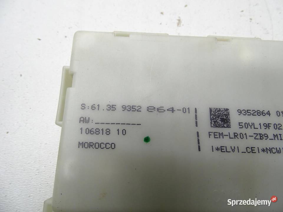 MODUŁ STEROWNIK FEM 9352864 BMW F20 F21 F30 F31 osobowe sprzedam