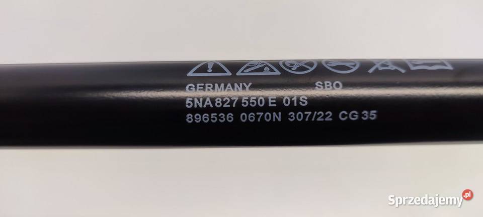 VW TIGUAN II SIŁOWNIK KLAPY BAGAŻNIKA PRAWY