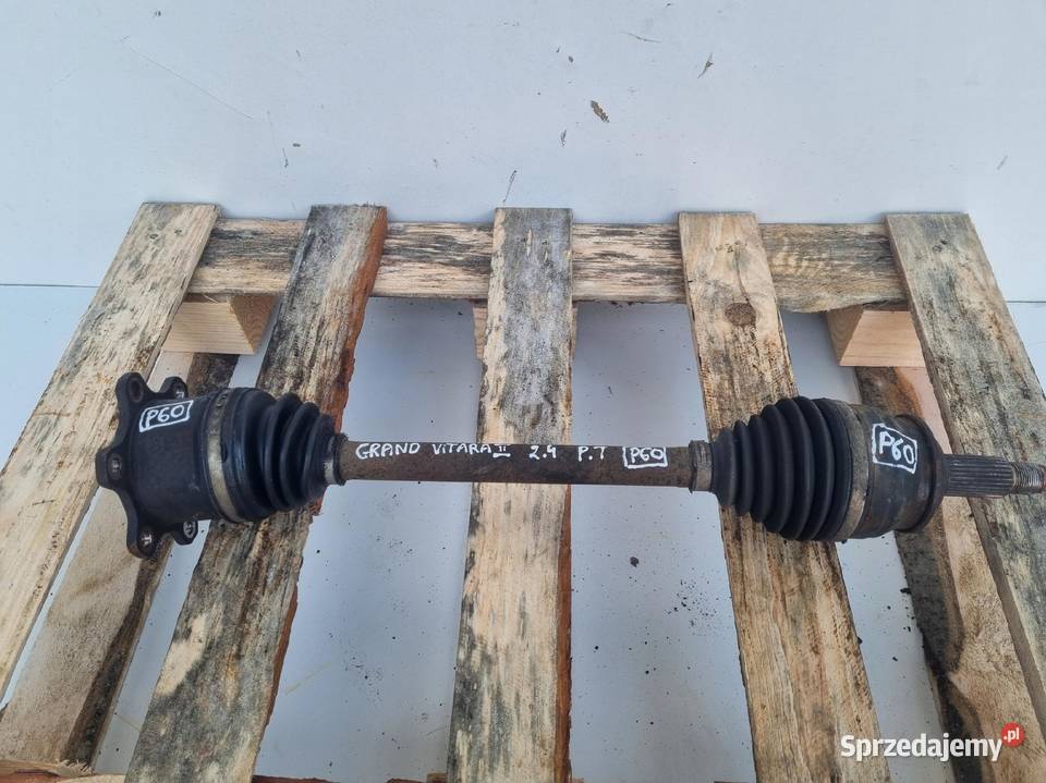 PÓŁOŚ Suzuki Grand Vitara II 24 16V PRAWA TYLNA