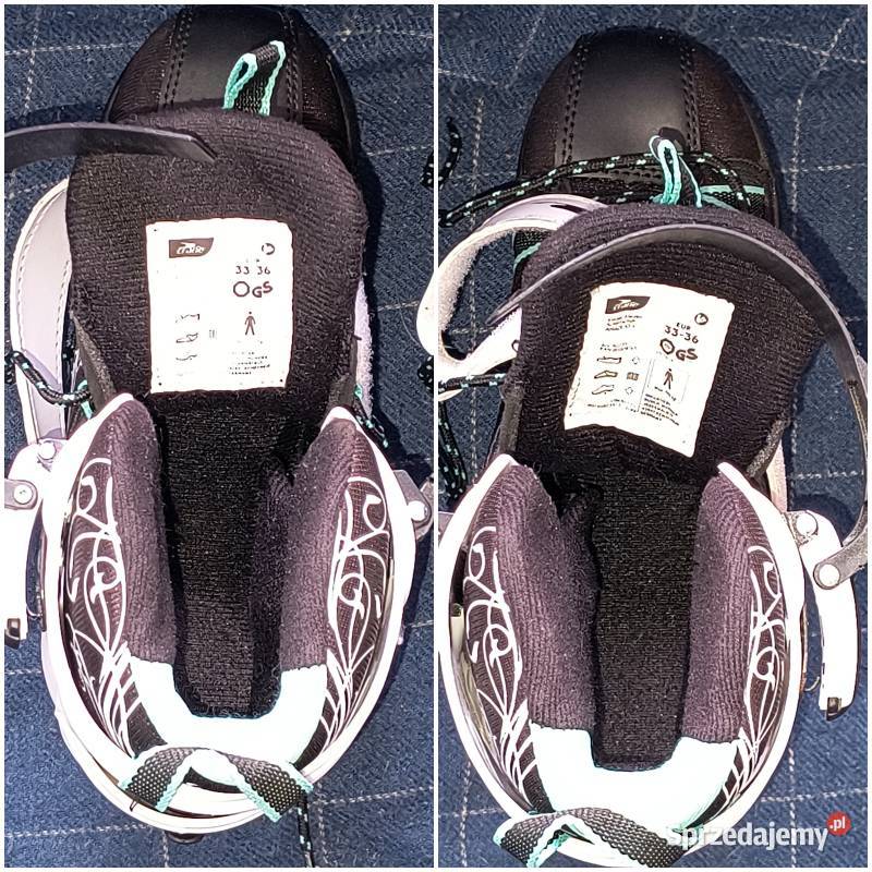 Łyżwy hokejowe Crane regulowane rozmiar 33 do 36 Sport i Wypoczynek Piotrków Trybunalski