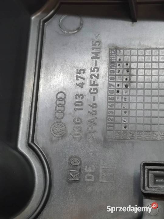 POKRYWA ZAWORÓW 03G103469 20 TDI VW Volkswagen osobowe