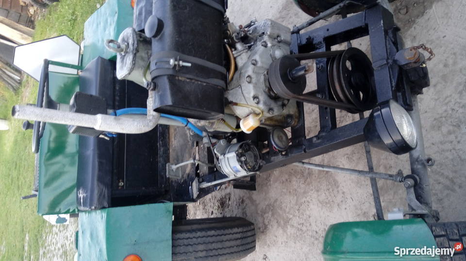 Sprzedam ciagnik sam es 7 z przyczepka Szczerców