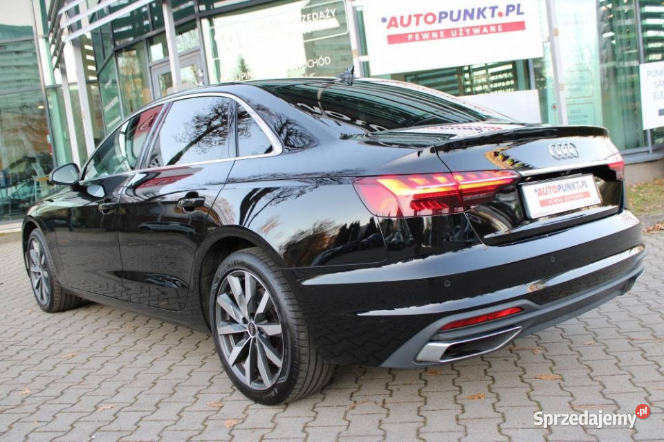 Audi A4 2022r Salon IWŁ ASO FV23 NAVI DSG Kamera Chorzów