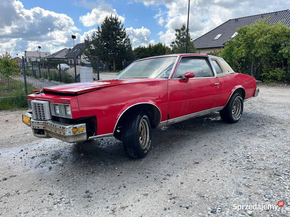 Pontiac Grand Prix 1979 zabytek do remontu dolnośląskie Wrocław