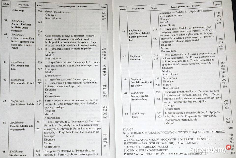 Samouczek języka niemieckiego I Wierzbicka T Chełm sprzedam