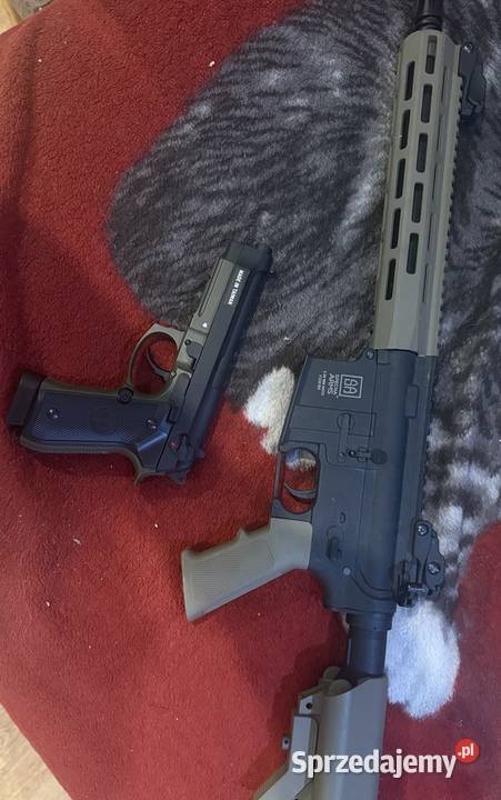 Sprzedam M4 specna i M9A1 KJW gadżety Pozostałe dolnośląskie Wykroty