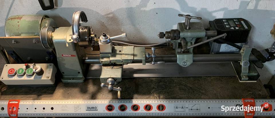 BOSCH tokarka stołowa modelarska 380V falownik Przybysławice