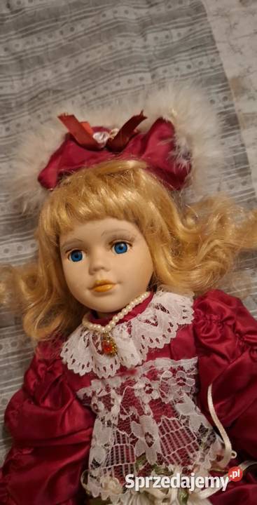lalka porcelanowa szlachcianka vintage prl podkarpackie Rzeszów sprzedam