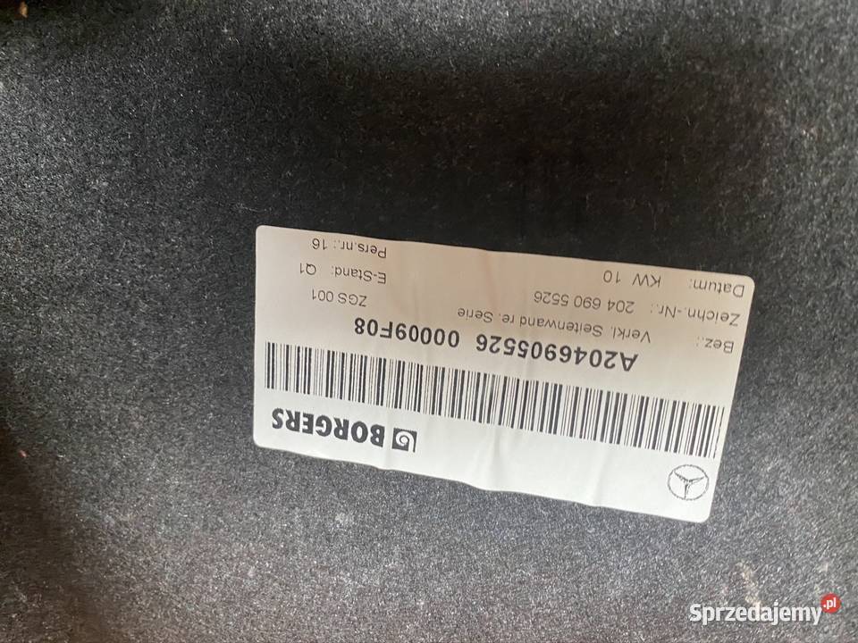 Mercedes W204 tapicerka Opole sprzedam