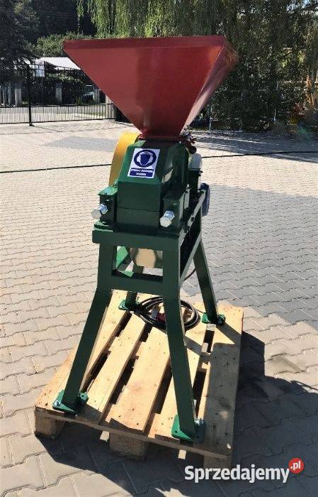 Gniotownik 3kW WALCOWY zgniatacz ziarna GZ05 150 Hodowla i gospodarstwo