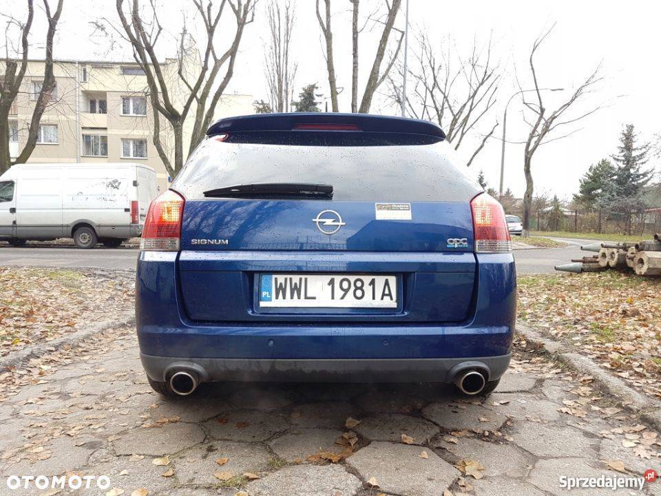 Opel Signum zadbane 32 v6 z gazem OPC Line lakier metallic Warszawa