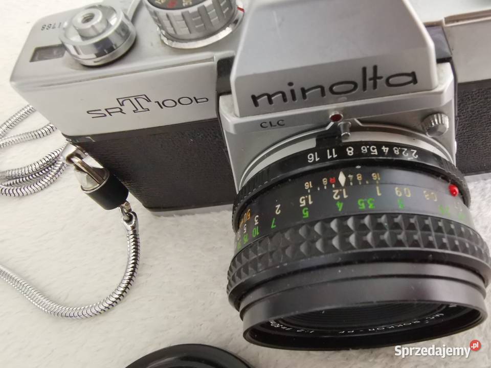 Aparat fotograficzny MINOLTA SRT100b z Grudziądz