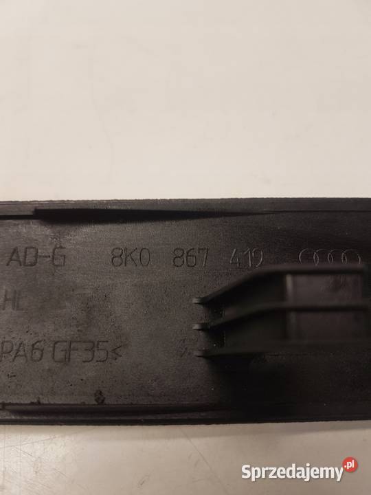 LISTWA DEKOR DRZWI LEWY TYŁ AUDI A4 B8 8K0867419 osobowe śląskie