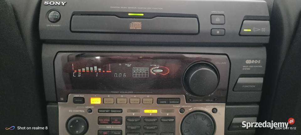 Mini wieża SONY MHC801 Sędziszów