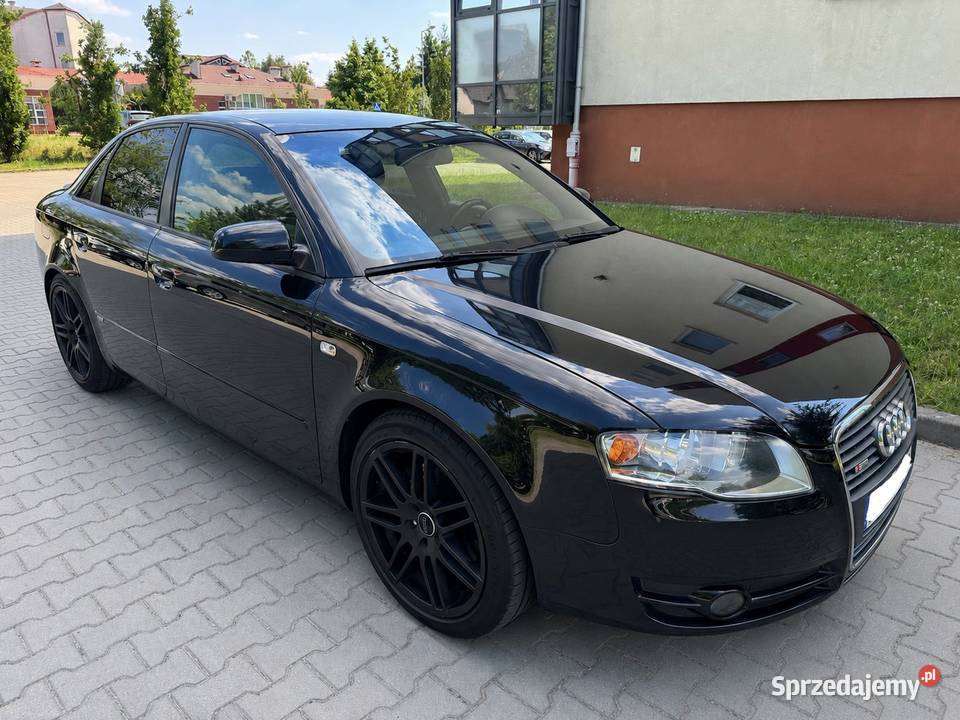 Audi A4 B7 18Turbo 163 GAZLPG wnętrze SLine Zarejestrowany w Polsce A4 Mielec sprzedam