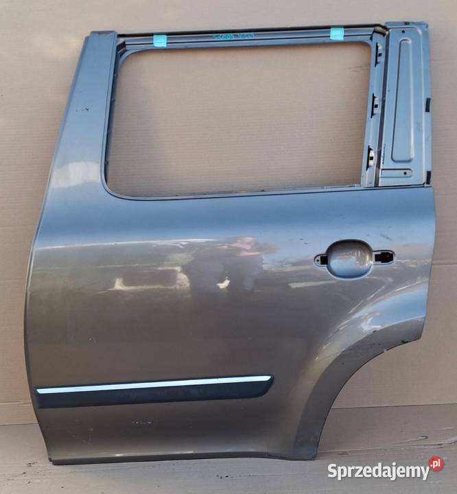 SKODA YETI 5L0 DRZWI LEWY TYŁ LEWE TYLNE Bieleń