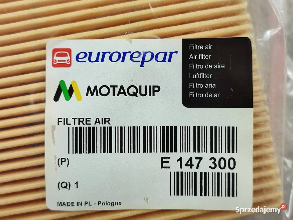 FILTR POWIETRZA CITROEN C1 C2 C3 NEMO 14 HDI lubelskie