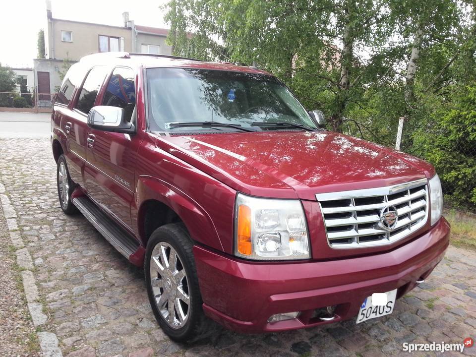 CADILLAC ESCALADE 6LGAZ 44 CHROMY 20KOŁA sprowadzony wielkopolskie Poznań